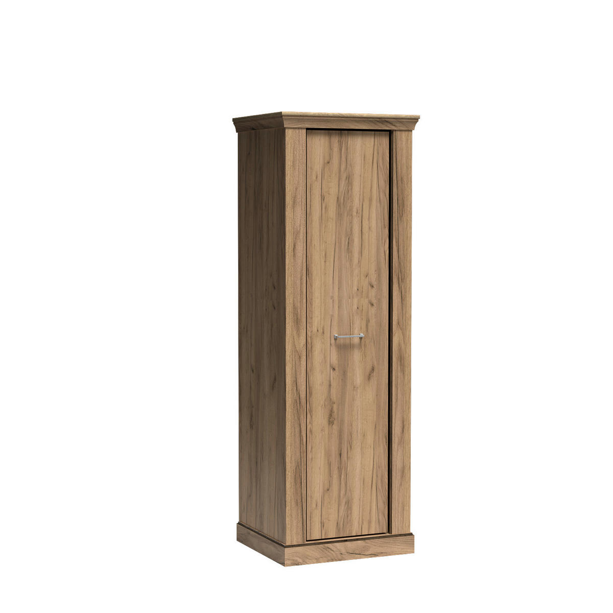 DREHTÜRENSCHRANK DESIO 67/198/58 cm 1-türig Eichefarben - Eichefarben, Holzwerkstoff (67/198/58cm) - MASSENO