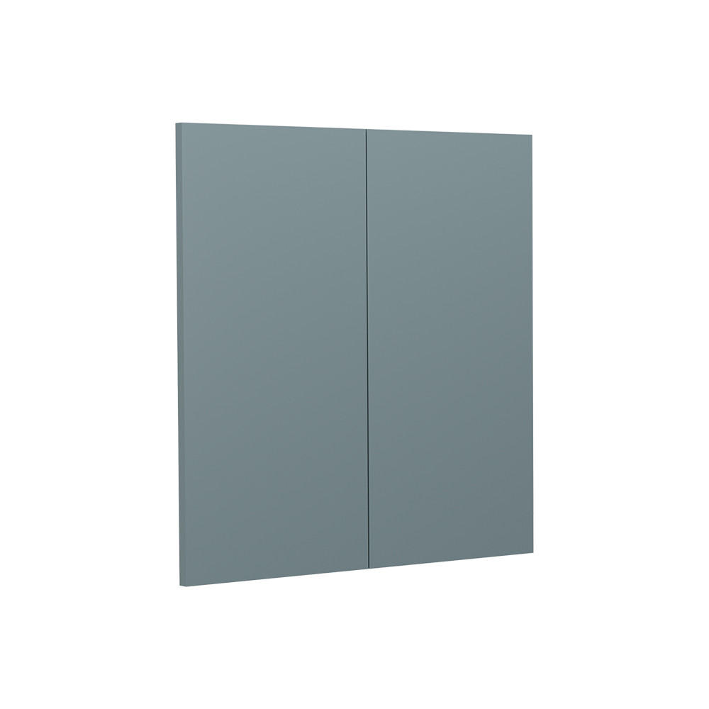 KUCHYŇSKÁ DVÍŘKA R-Line Modrošedá - šedohnědá, kompozitní dřevo (59.2/59/1.6cm) - Vicco