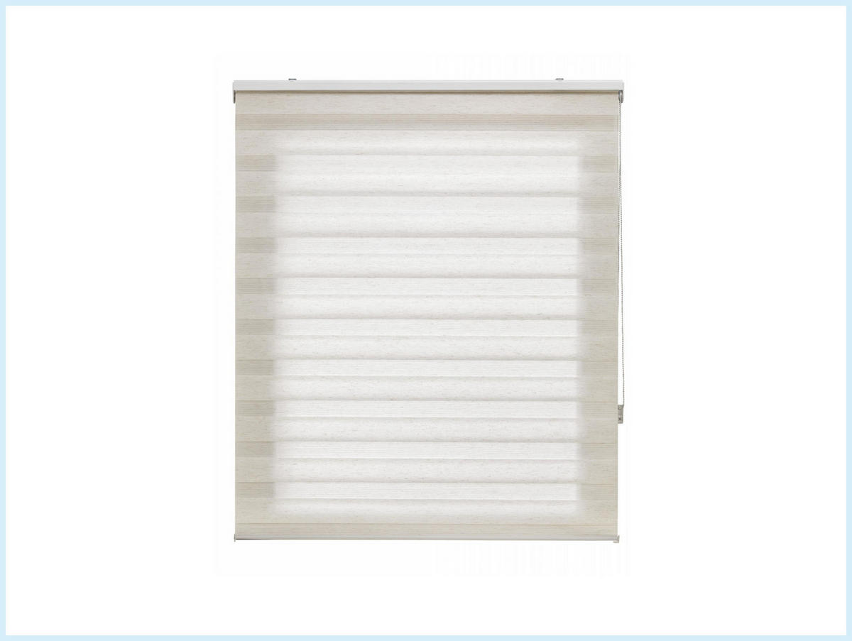 ROLLO Polyester Transluzent Braun 120x250 - Braun, Textil (120/250/1cm) - Purline