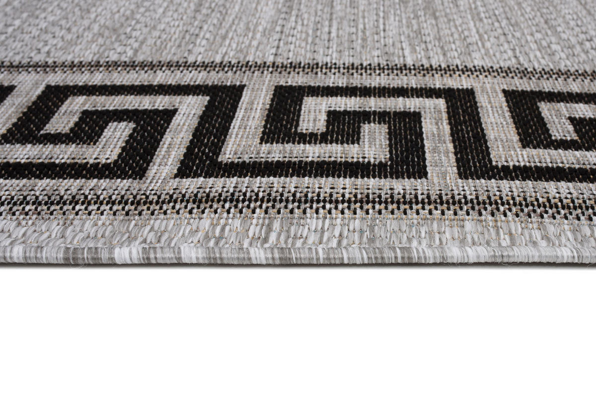 TEPPICH MELISSA Grau 60/200 cm - Grau, Kunststoff (60/200cm) - Tapiso