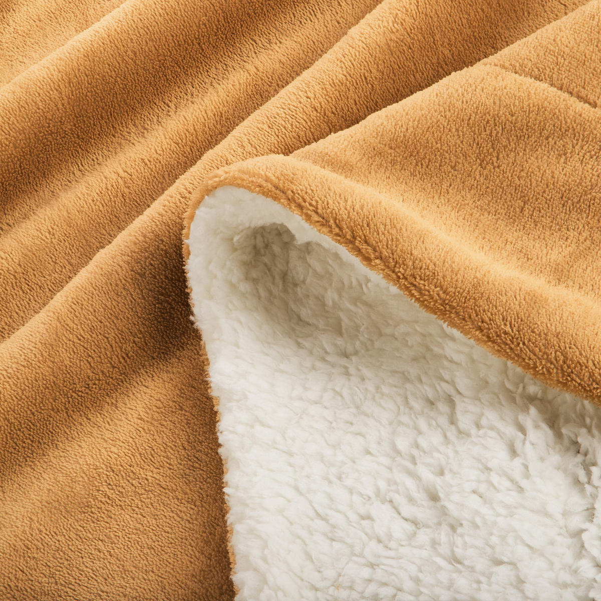 DECKE Alina 220/240 cm Beige/Weiß - Beige, Textil (220/240cm) - Beautissu 