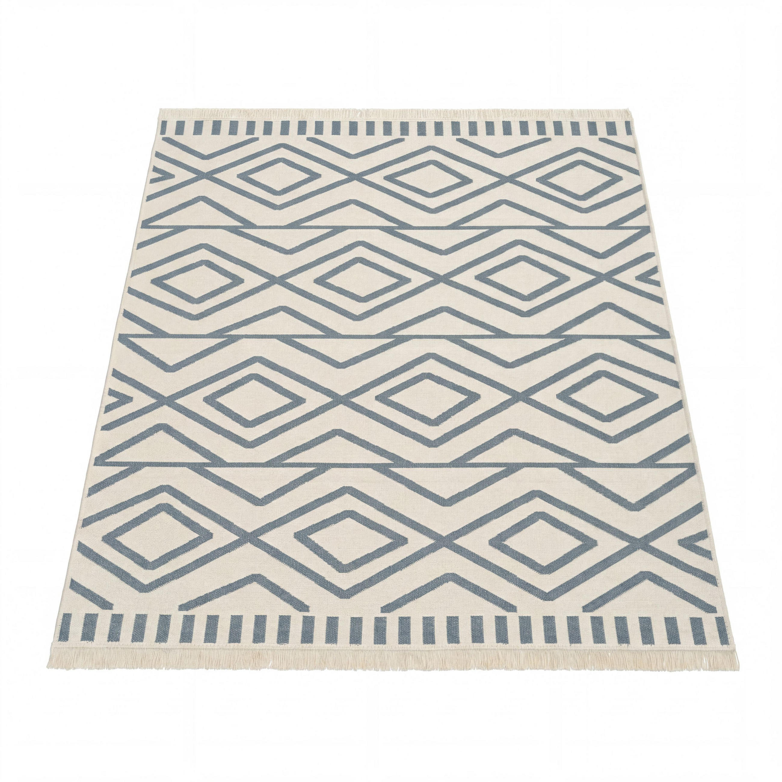 KURZFLORTEPPICH 140/200 cm Skandi 148 - Grau, Textil (140/200cm) - Paco Home