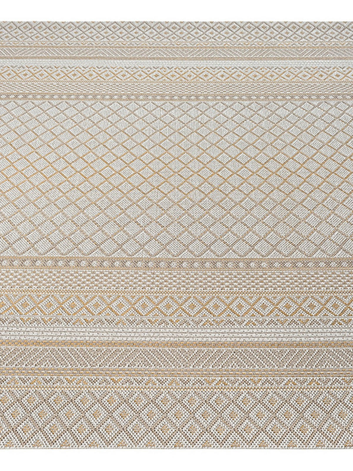 FLACHWEBTEPPICH Berber ESERA Polypropylen Beige 240 x 340 cm - Beige, Textil (240/340cm) - KADIMA DESIGN