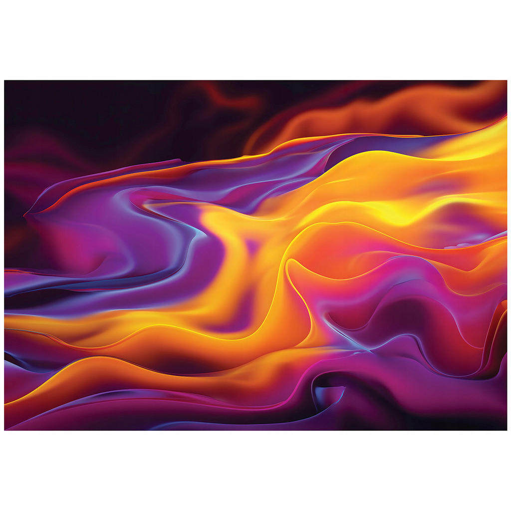 Wallarena ABSTRAKTNÍ 3D oranžová fototapeta 200x140 cm