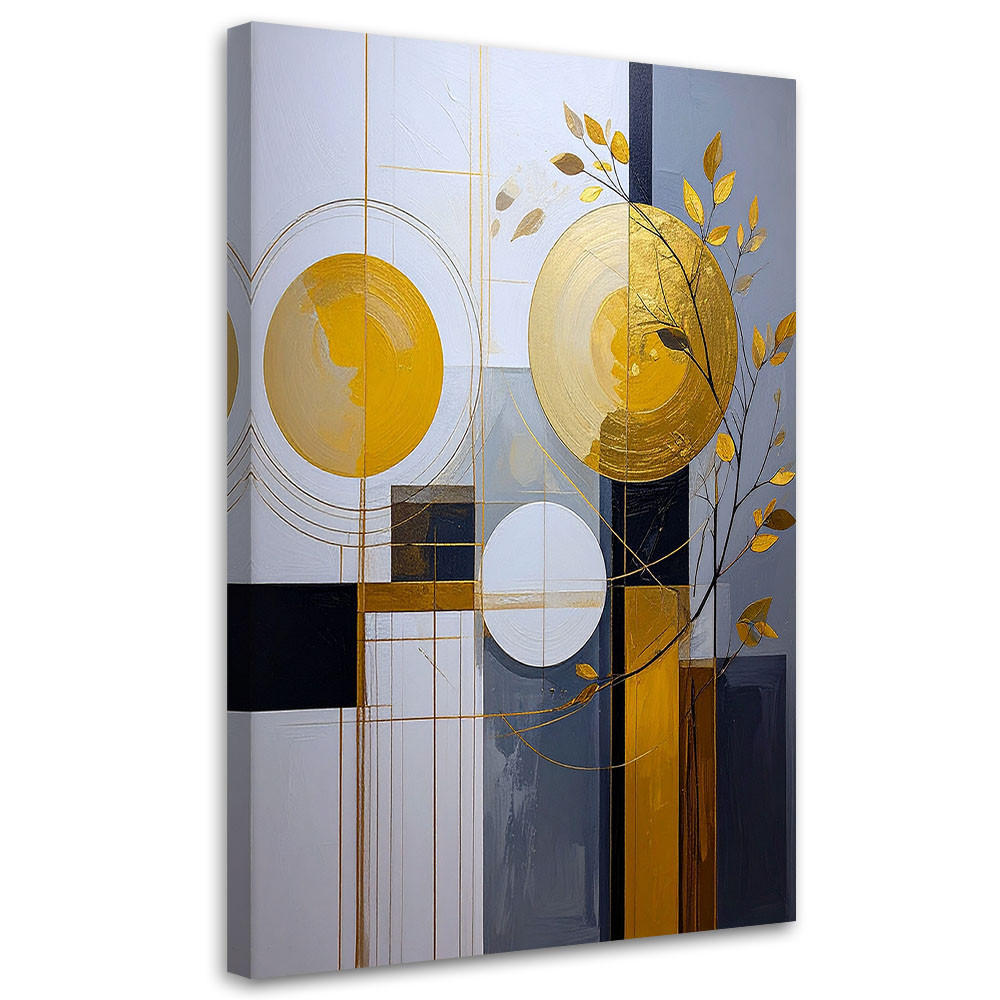 Feeby Wandbild, Gelb 80x120 cm