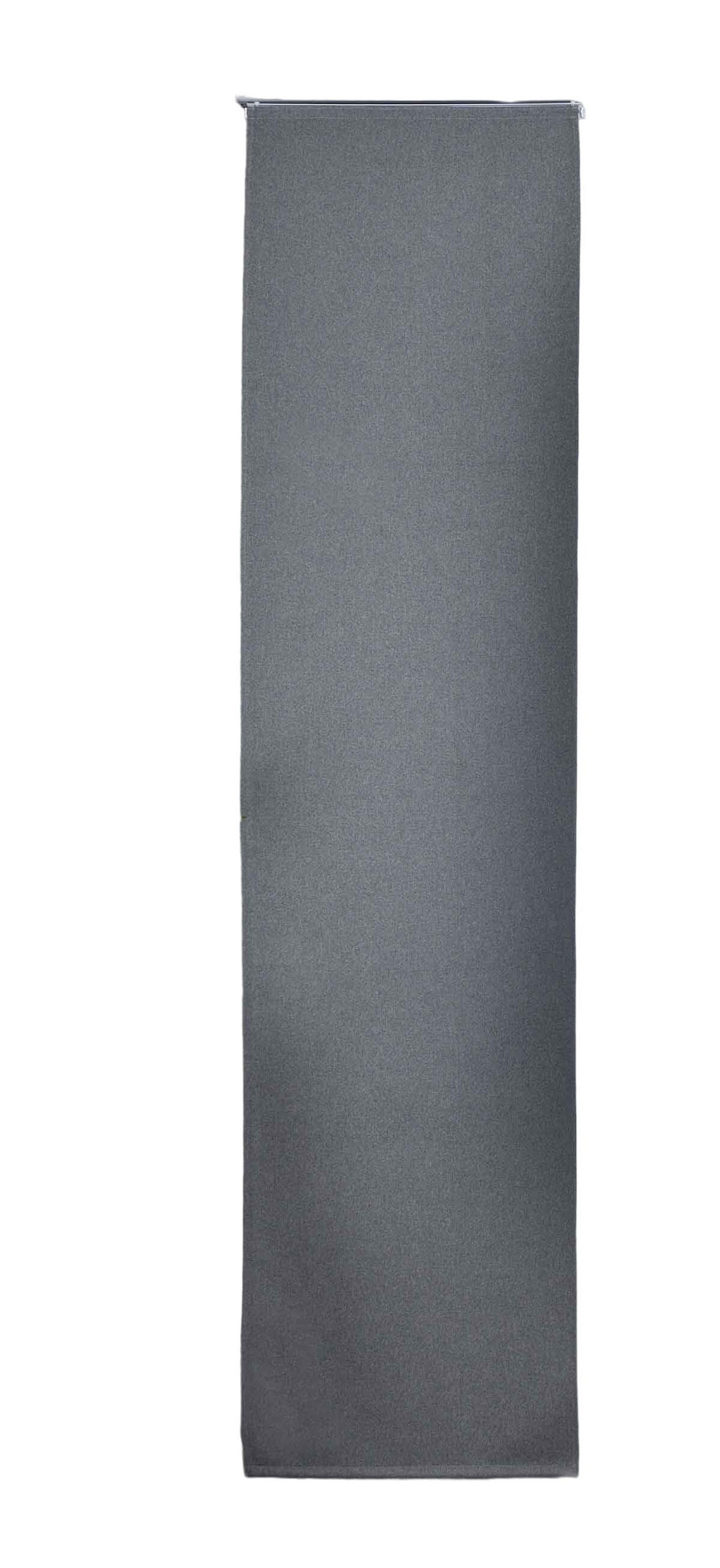 VORHANG MÜNCHEN DARK HxB 245x60 cm Grau - Grau, Textil (60/245/245cm) - Gardinenbox