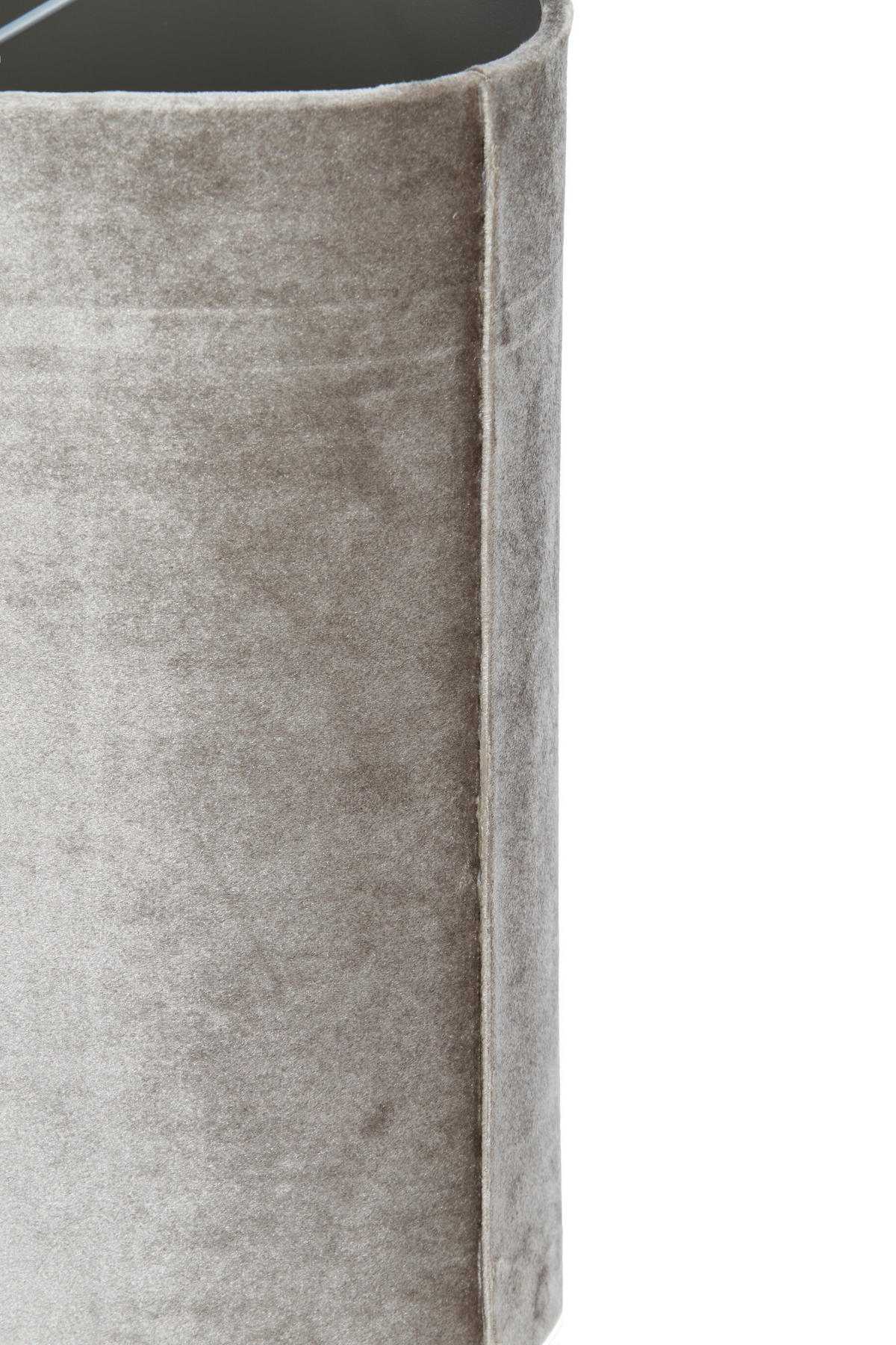 LAMPENSCHIRM Palata Braun Ø40/30 cm - Braun, Textil (40/40/30cm) - Light & Living