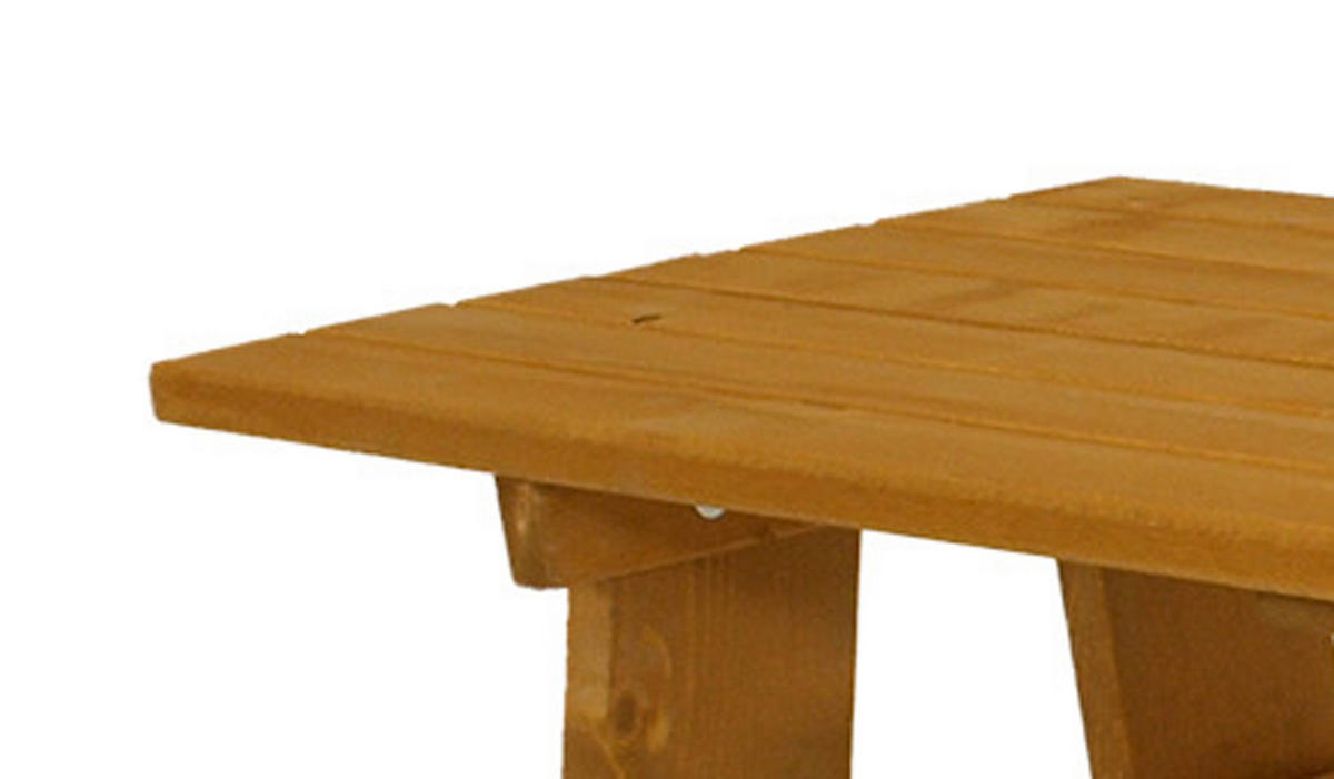 GARTENTISCH Drieburg 72x200cm aus Kiefer massiv - Braun, Holz (72/200/74cm) - TPFGarden