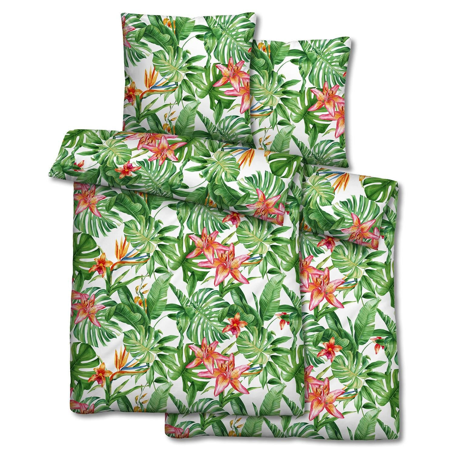 BETTWÄSCHE 155x220 cm - Weiß, Textil (155/220cm)