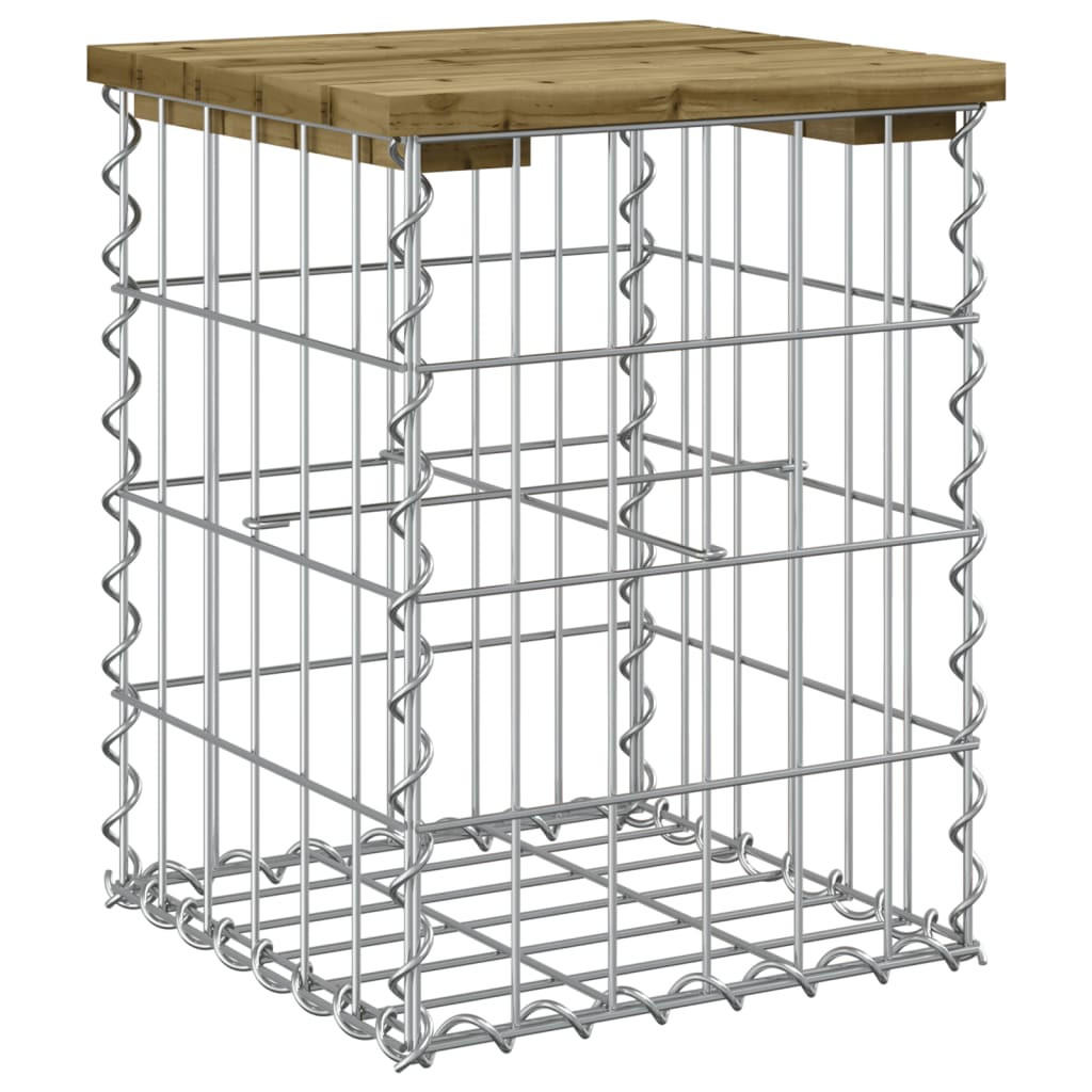 Deluke Gartenbank Braun 33x42x31 cm