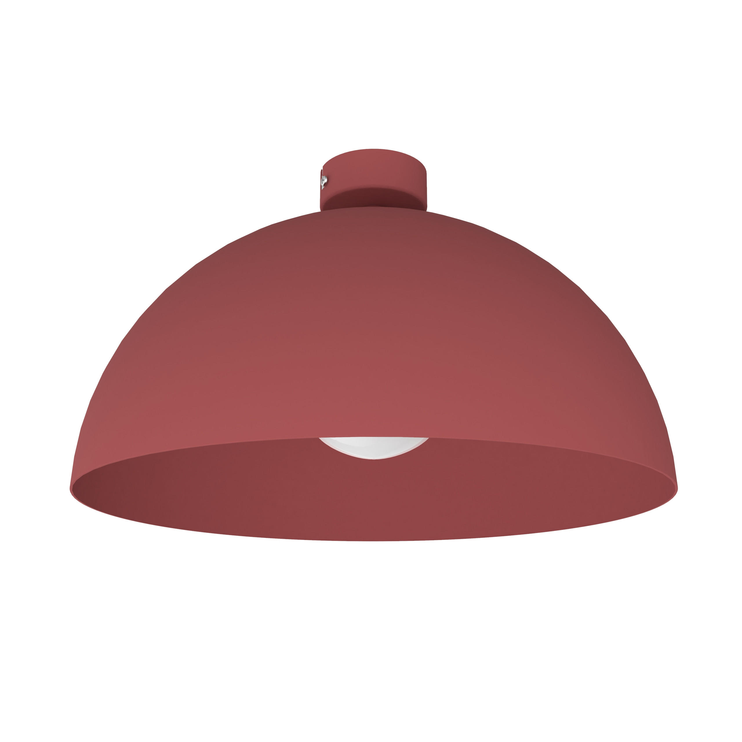 DECKENLEUCHTE Cassis - Rot, Metall (40/40/20cm) - Lumicom