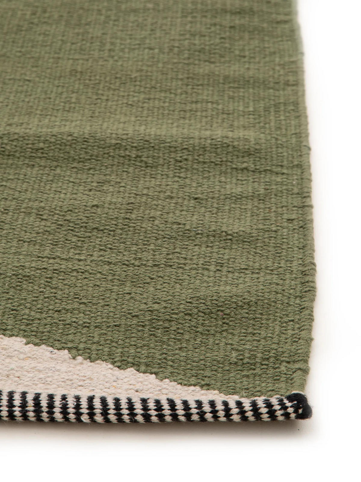 BAUMWOLLTEPPICH Lenny Grün 160x230 cm - Grün, Textil (160/230cm) - benuta Pop