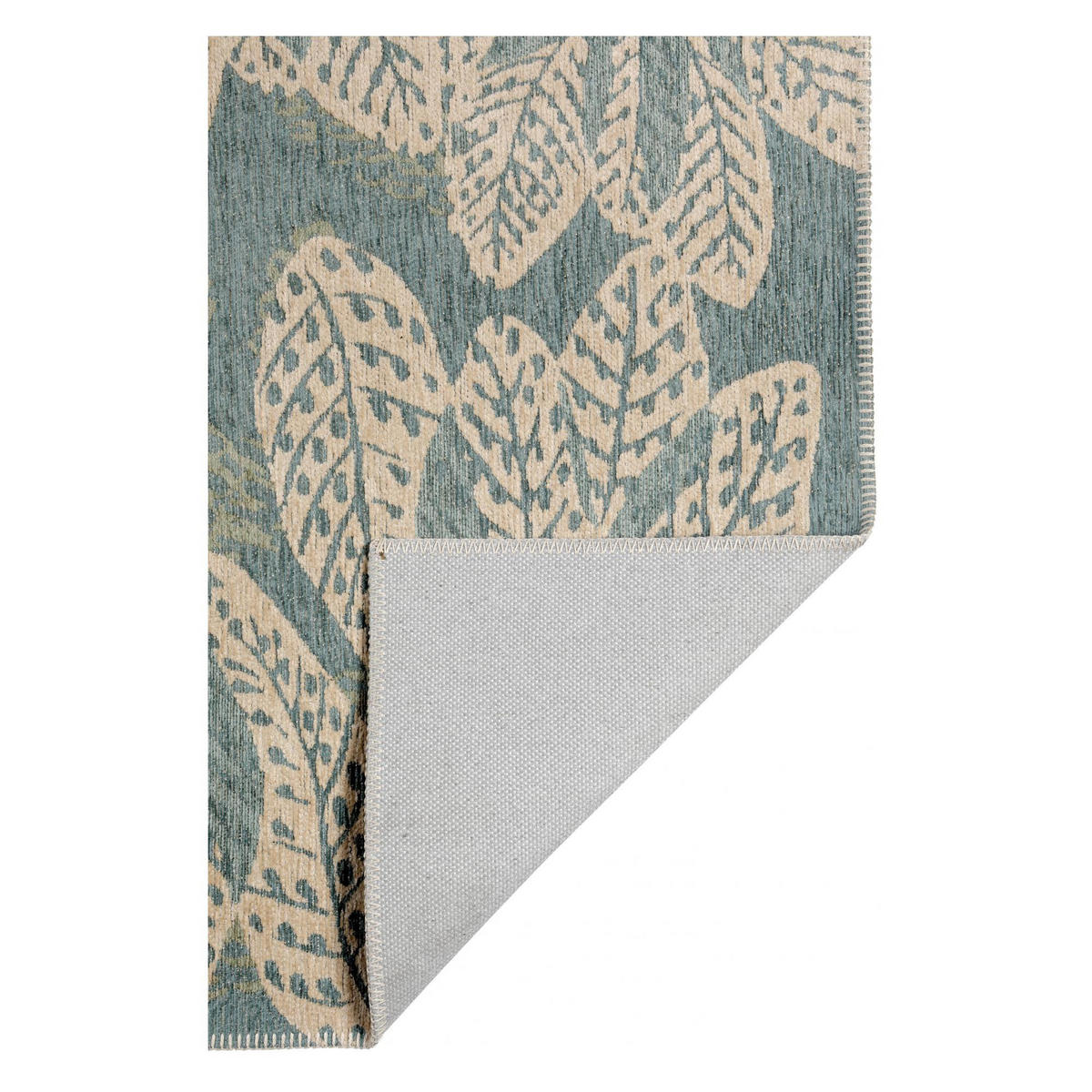 RECYCELTER OUTDOOR-TEPPICH Ariane stahlgrau 160 x 230 cm - Edelstahlfarben, Textil (160/230cm) - Vivaraise