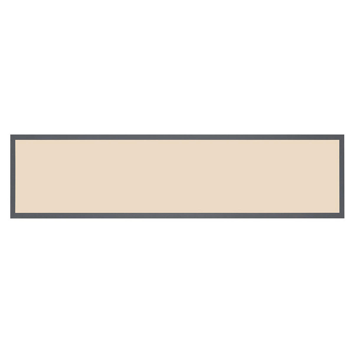 LED DECKENLEUCHTE Holzoptik Braun - Braun, Metall (120/30/7.5cm) - Globo Lighting