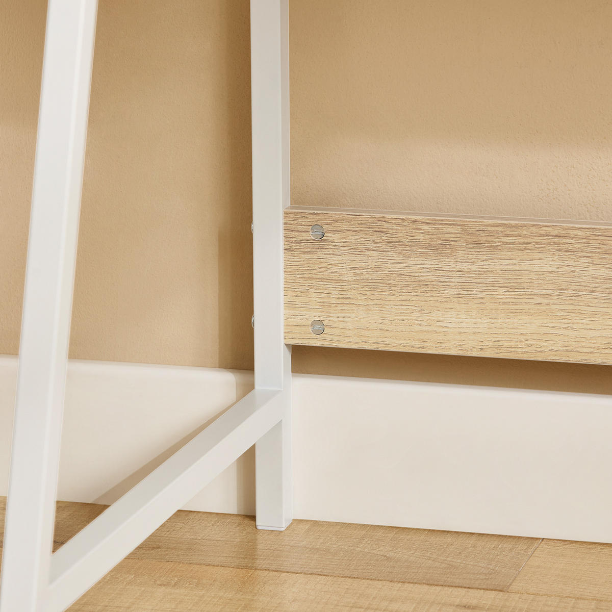 SCHREIBTISCH NATUR - Naturfarben, Holzwerkstoff (50/81/100cm) - SoBuy