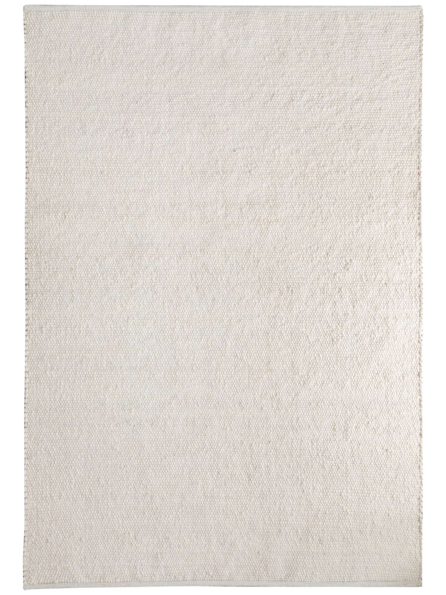 Steffensmeier Handwebeteppich Creme 240x240 cm