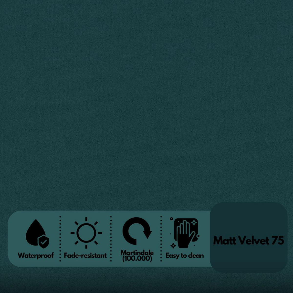 BOXSPRINGBETT Aurora mit Bettkasten, Dunkel Türkis Samt 200x200 cm – inkl. H3 Matratze und Topper - Türkis/Petrol, Holzwerkstoff/Kunststoff (200/200cm) - WFL GROUP