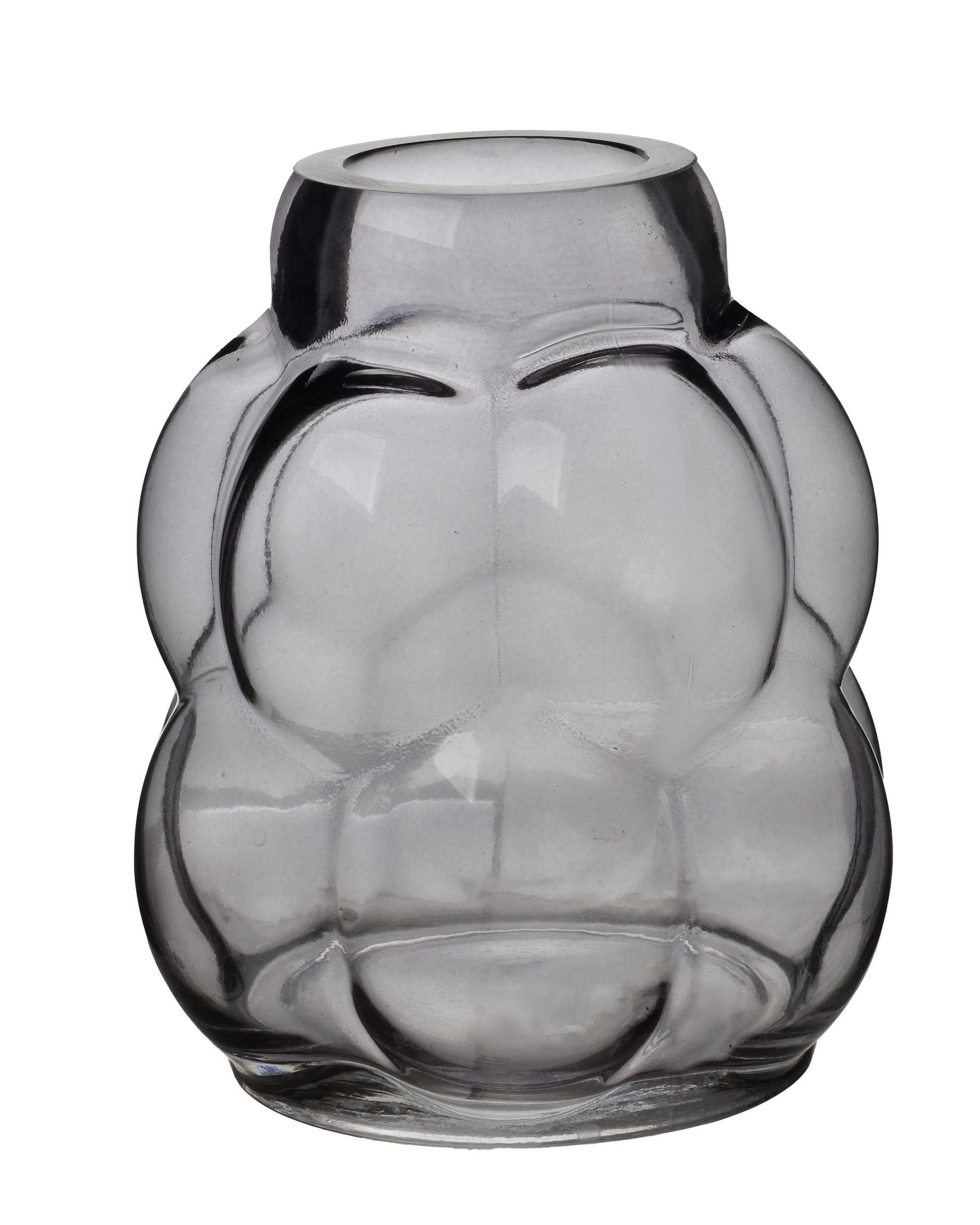 Mondex Vase Grau 24 cm