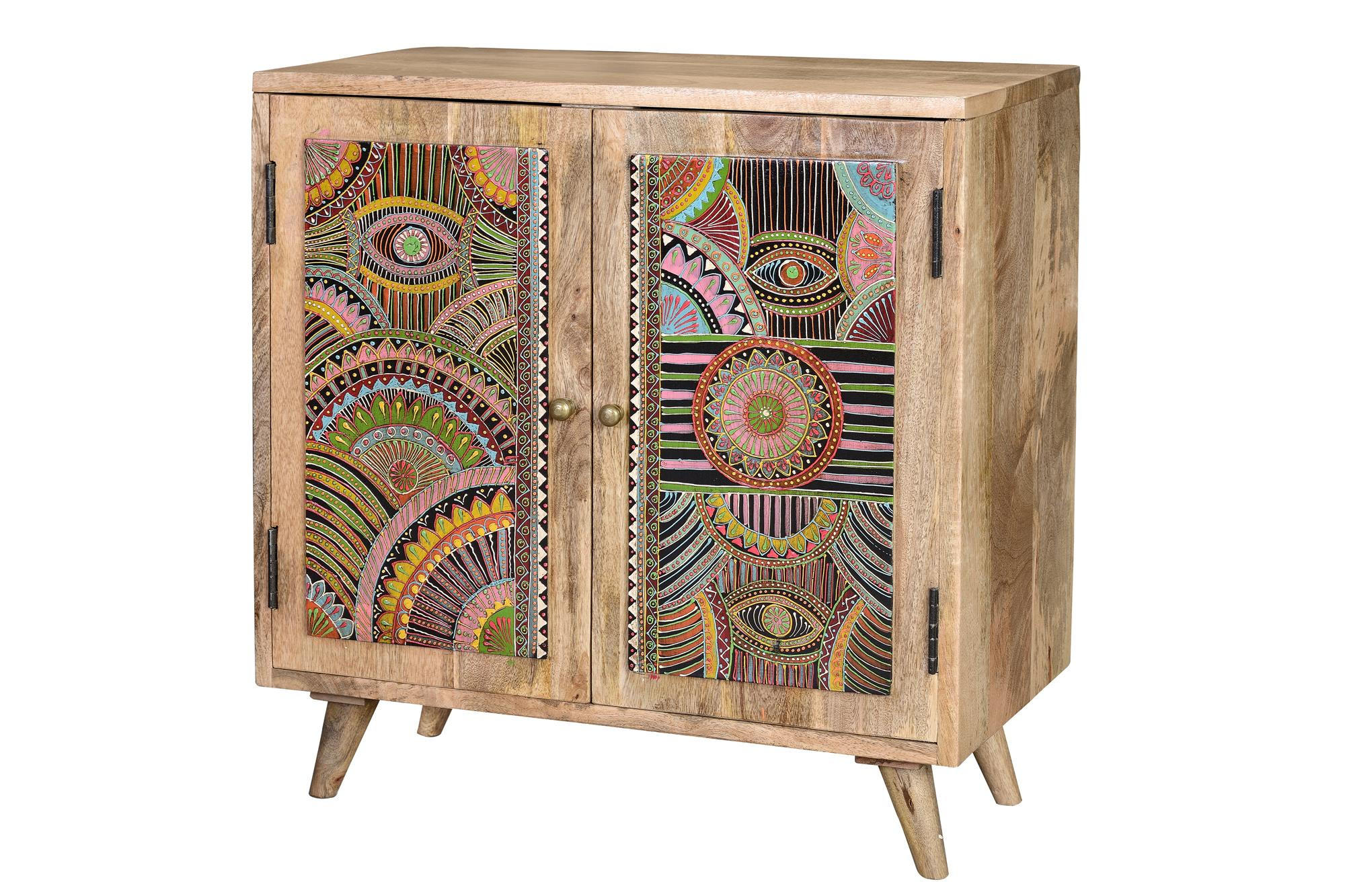 Giner y Colomer Kommode Braun 60x60x30 cm
