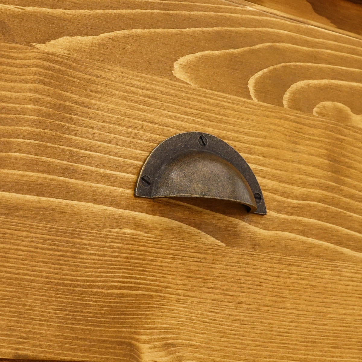 KOMMODE aus Massivholz CHARLOTTE 1 - Hellbraun, Holz (120/90/48cm) - Seart