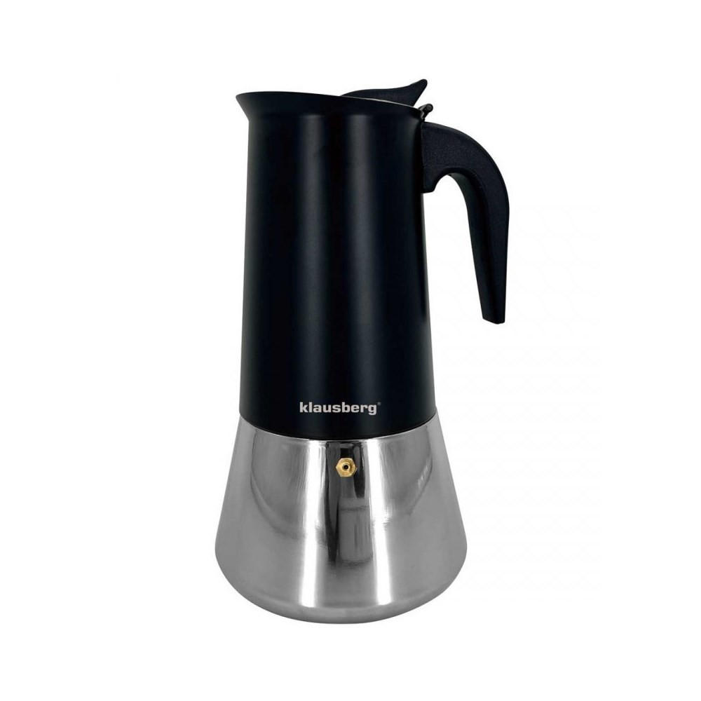 Klausberg  Klausberg Espressokocher Schwarz 16.3x26.4x13.9 cm
