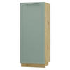GESCHIRRSCHRANK Kvantum D5D/60/154 Mint Matt / Eiche Artisan Matt 60 / 59 / 154cm - Eiche Artisan/Mintgrün, Holz/Holzwerkstoff (60/154/59cm) - Feldmann-Wohnen