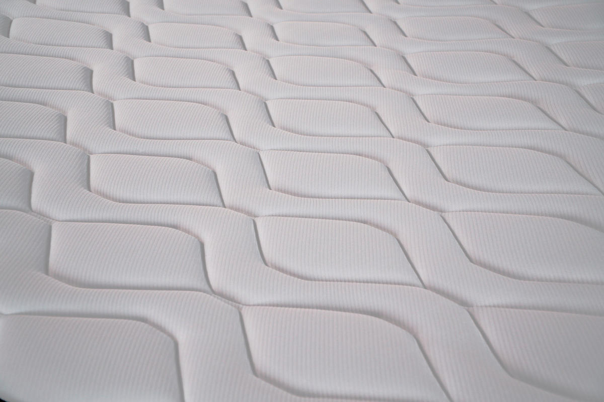 TASCHENFEDERKERNMATRATZE AMAZONE 150x190 - Weiß, Textil - Simpur