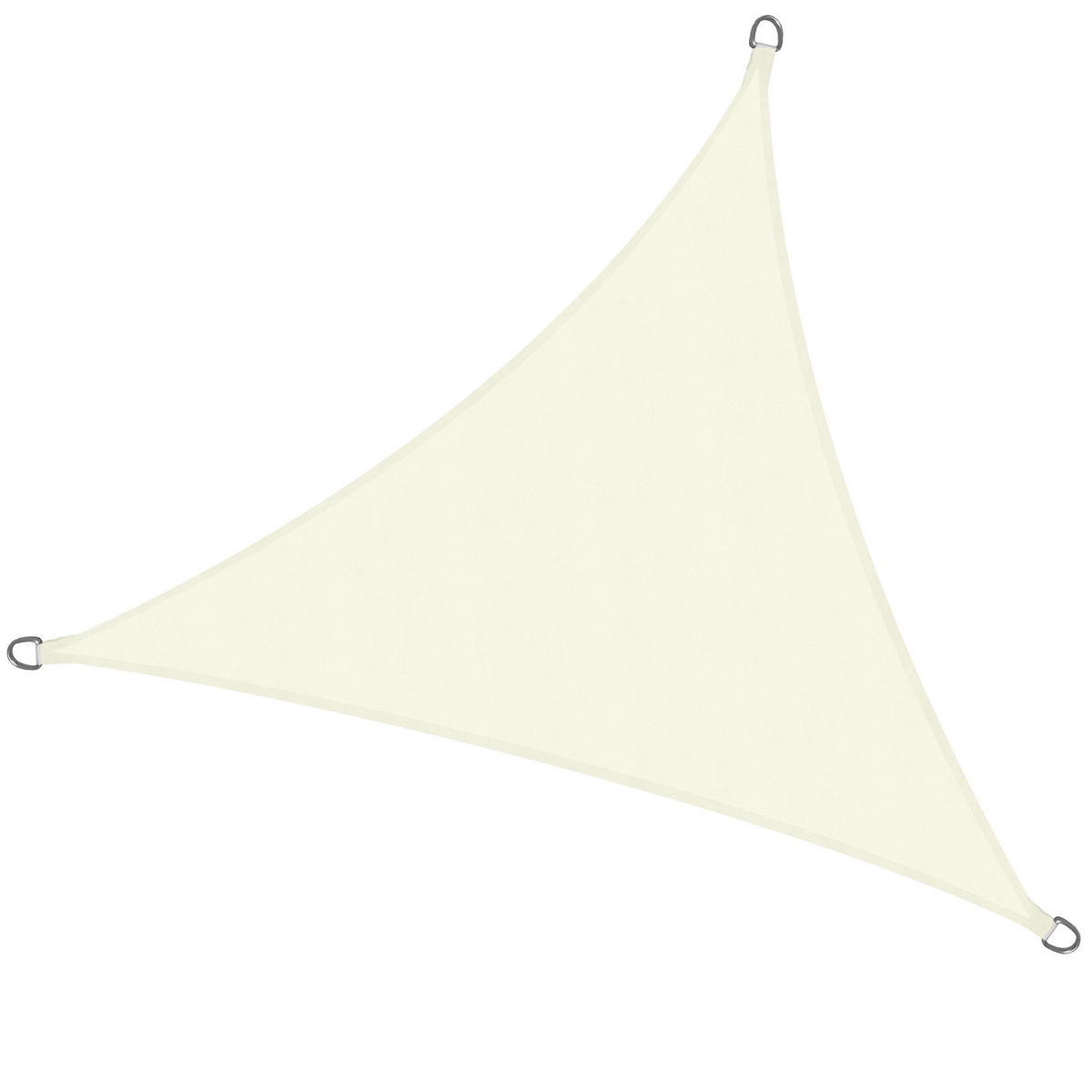 SONNENSEGEL SolVision PS9 360/360/360 cm dreieckig Creme PE - Creme, Kunststoff (360/360cm) - Sol Royal