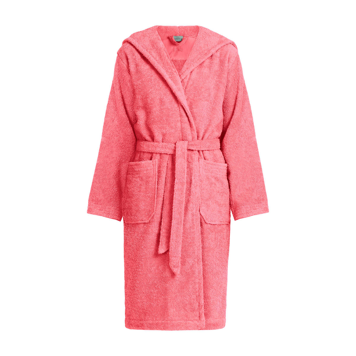 BADEMANTEL MIT KAPUZE SUPERWUSCHEL - Koralle, Textil (164null) - MÖVE