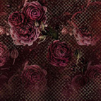 FOTOTAPETE Blumen 350 x 280 cm - Pink, Papier (350/280cm) - Sanders & Sanders