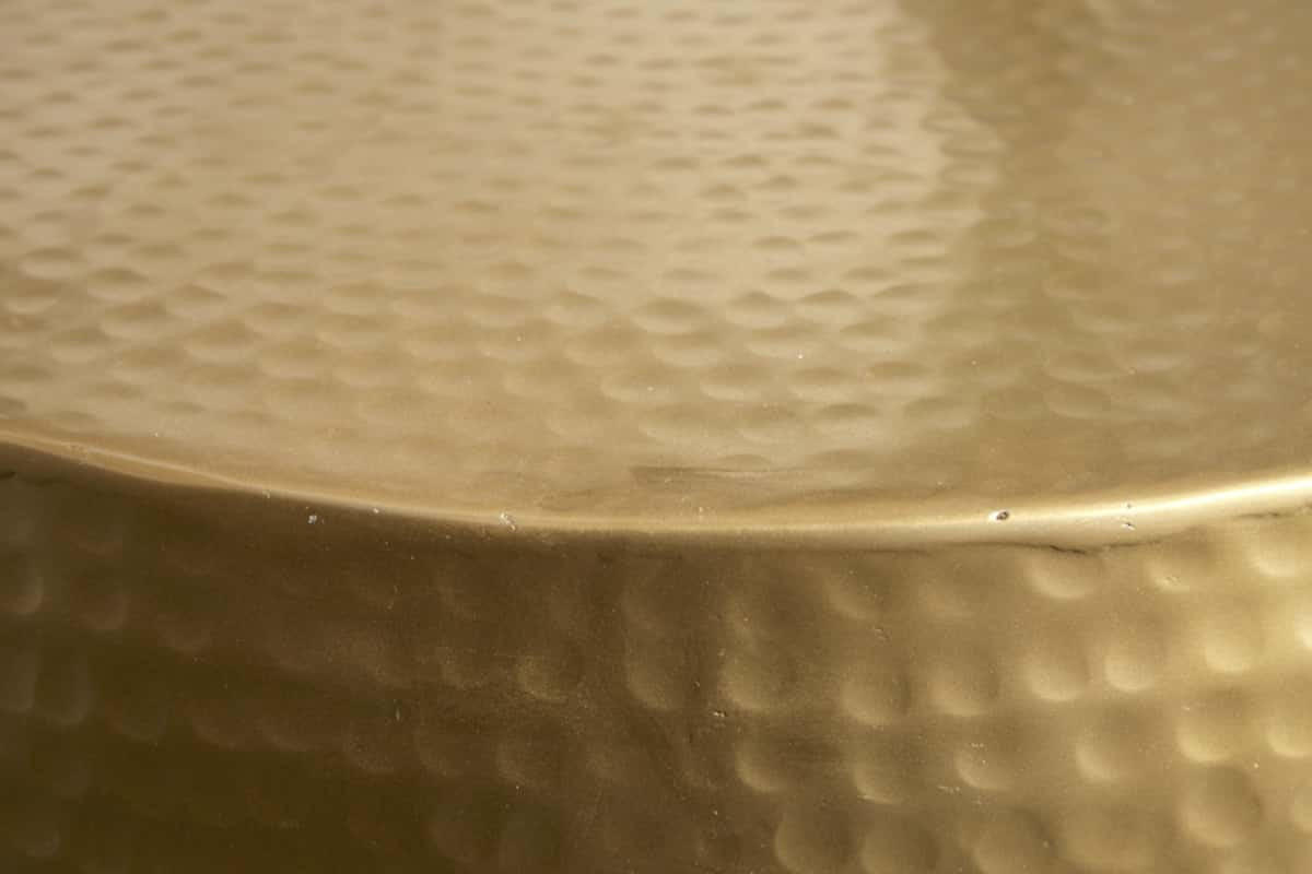 COUCHTISCH ORIENT III Metall Gold 60 cm - Goldfarben, Metall (60/60/31cm) - riess-ambiente