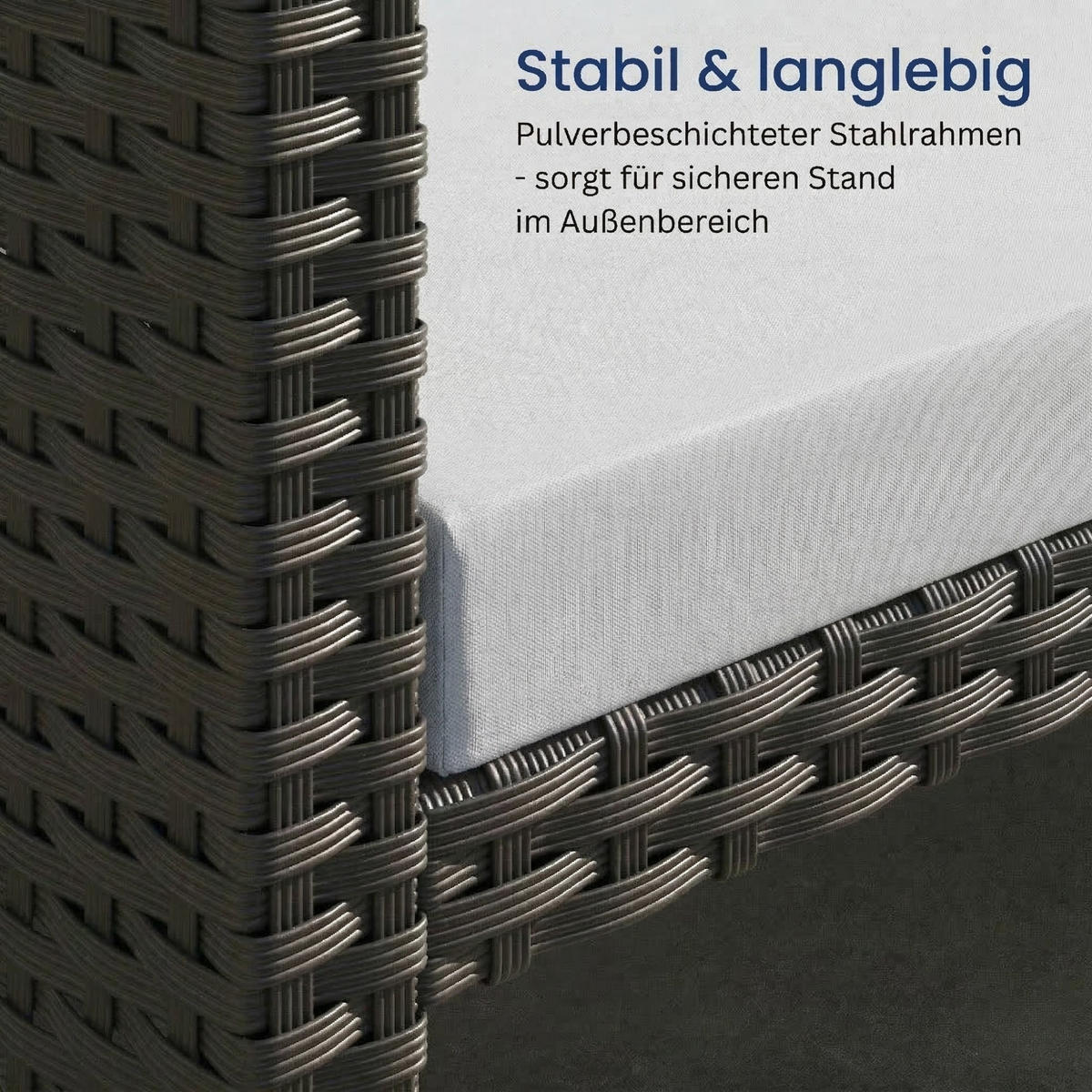 LOUNGEGARNITUR Hellgrau - Hellgrau, Kunststoff - Home Collective