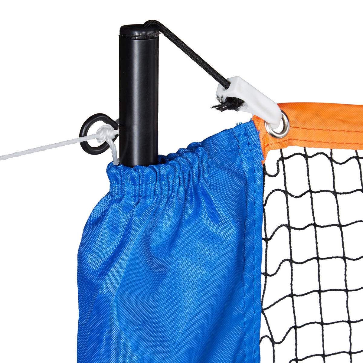 BADMINTONNETZ - Schwarz, Kunststoff/Textil (310/103cm) - Relaxdays