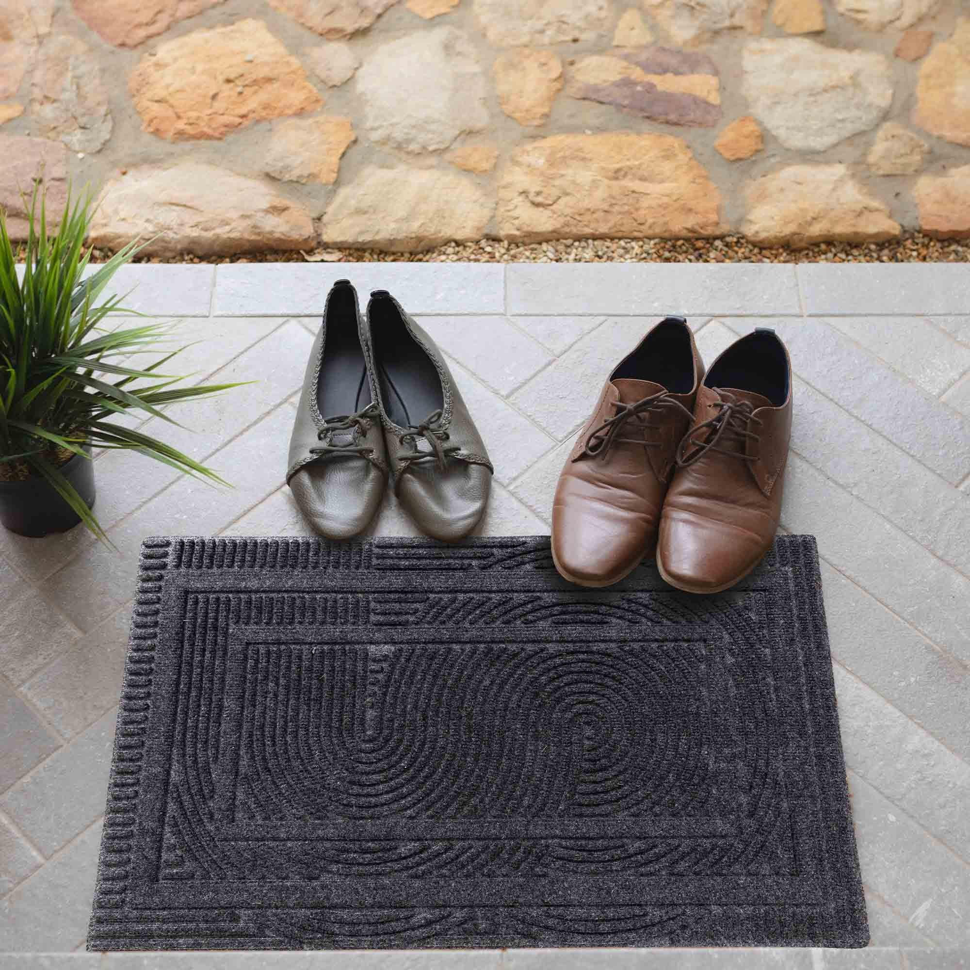 FUSSMATTE OUTDOOR GRAPHIC PROMO - Grau, Textil (40/60cm) - Astra