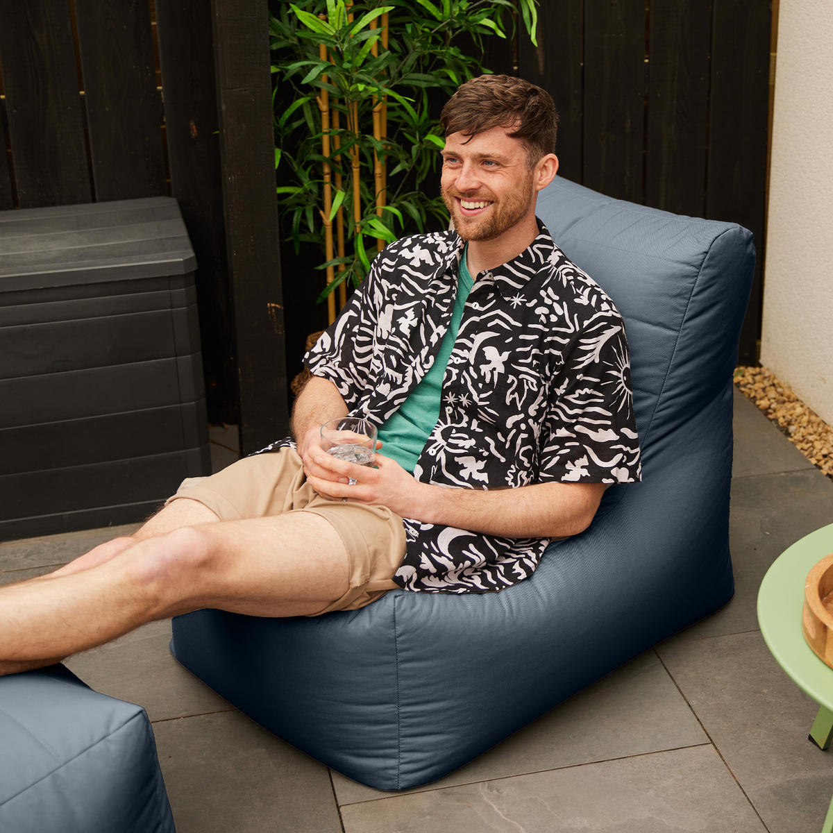 OUTDOORSITZSACK Sessel - Grau, Kunststoff (65/96cm)