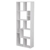 BÜCHERREGAL Jane Weiß - Weiß, Holzwerkstoff (25/175.3/67cm) - Happy Garden