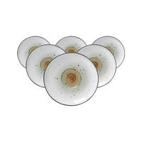 KAFFEEUNTERTASSEN Cosmo grau ø 14 cm 6er Set - Grau, Keramik (14cm) - Ritzenhoff Breker