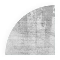 GLASPLATTE für Kamin 100x100 cm - Grau, Glas (100/100/0.4cm) - TULUP