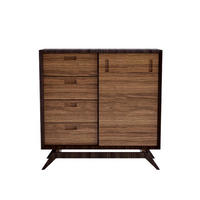 HOLZKOMMODE aus Eiche 100 cm hoch CLEO - Eichefarben, Holz (100/100/40cm) - Rawood Furniture