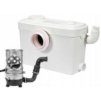 WC HEBEANLAGE Fäkalienpumpe, Dusche Waschbecken mit Zerkleinerer 600W - Weiß, Kunststoff (43/30/19cm) - TRIZERATOP