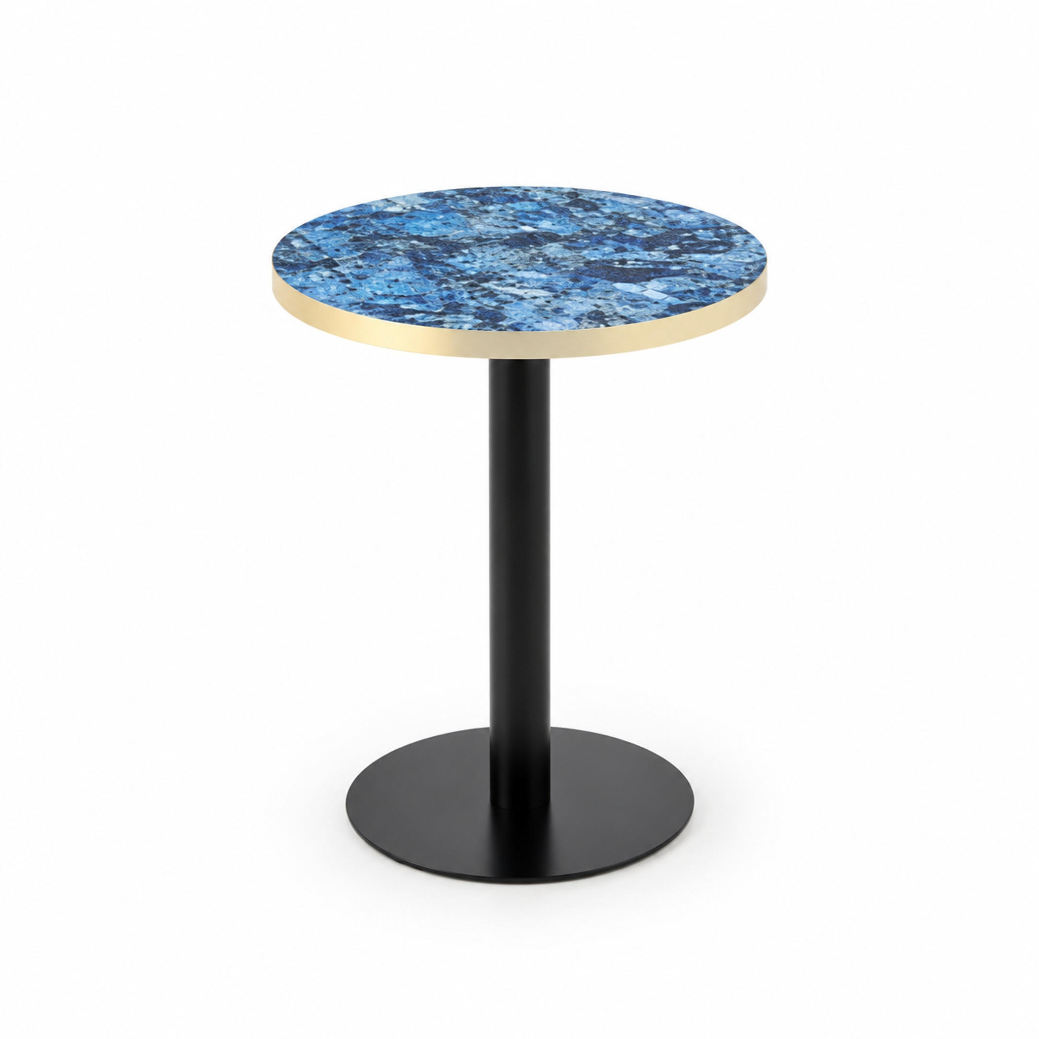 Mivray Beistelltisch Blau 60x74x60 cm