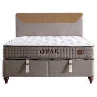 POLSTERBETT Opal Braun 140x200 Braun - Braun, Textil/Metall (140/200cm) - Villa Möbel