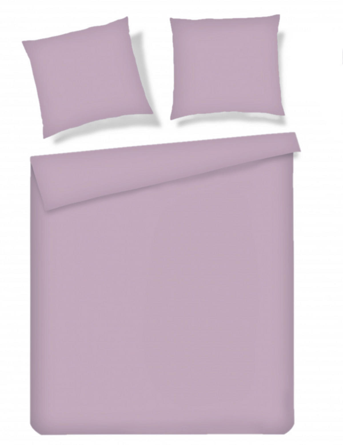 BETTWÄSCHE Micros - Lila, Textil (200/220cm) - home&you