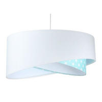 HÄNGELEUCHTE Blau 50/23 cm - Blau, Kunststoff (50/1/23cm) - ONZENO