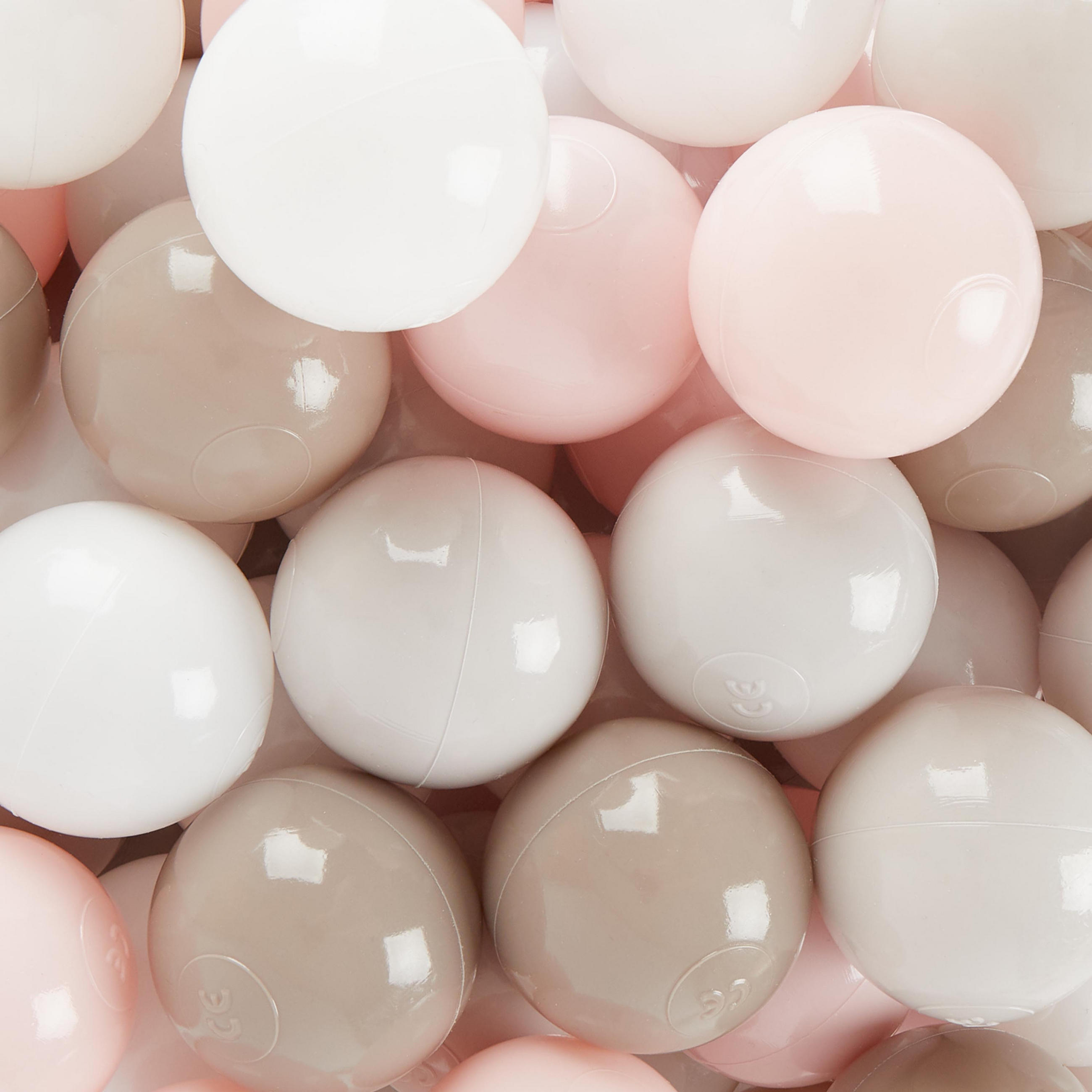 BÄLLE für Bälldebad 100 Stück Cotton - Multicolor, Kunststoff (35/20cm) - Bieco Spielwaren