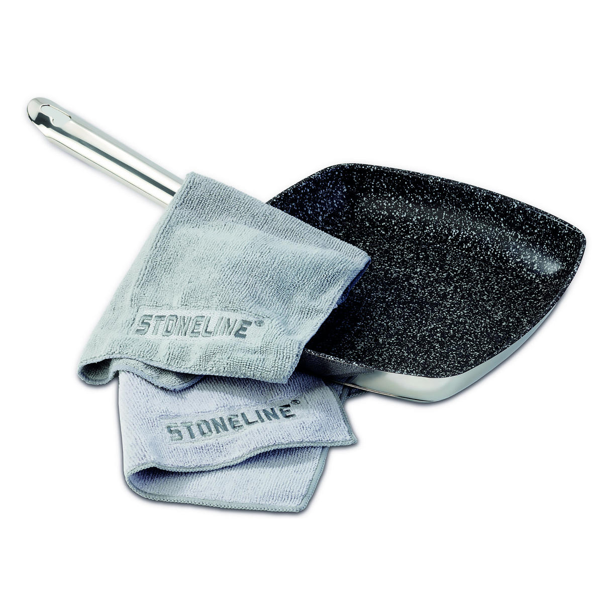 MIKROFASERTUCH - Grau, Textil (30/16.3cm) - Stoneline