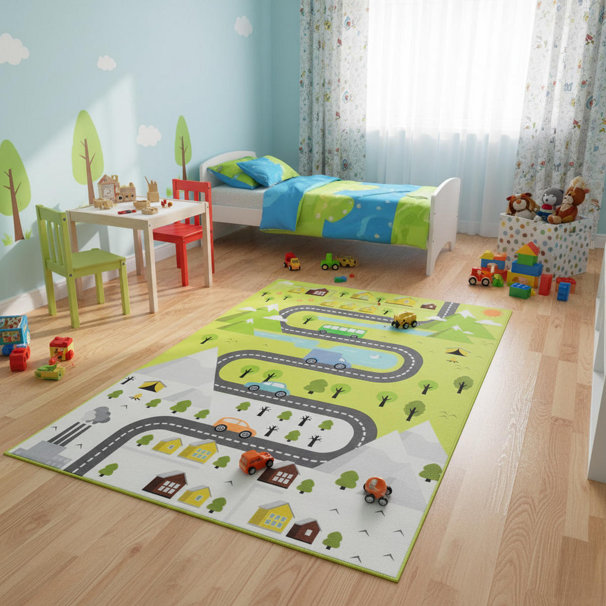TEPPICH JOY Grün 200/300 cm - Grün, Textil (200/300cm) - Tapiso