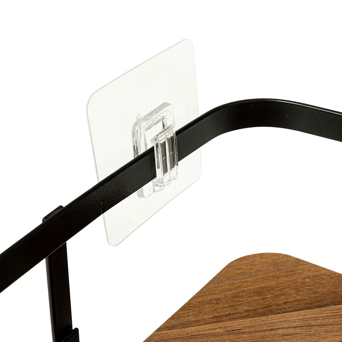 WINKELREGAL Blackacia, Akazienholz / Stahl, 25 x 19.5 cm - Braun, Holz (19.5/7/25cm) - 5five Simply Smart