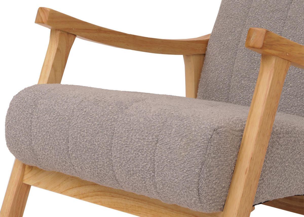 SCHAUKELSTUHL Grau - Grau, Textil (64/97/85cm) - MCW