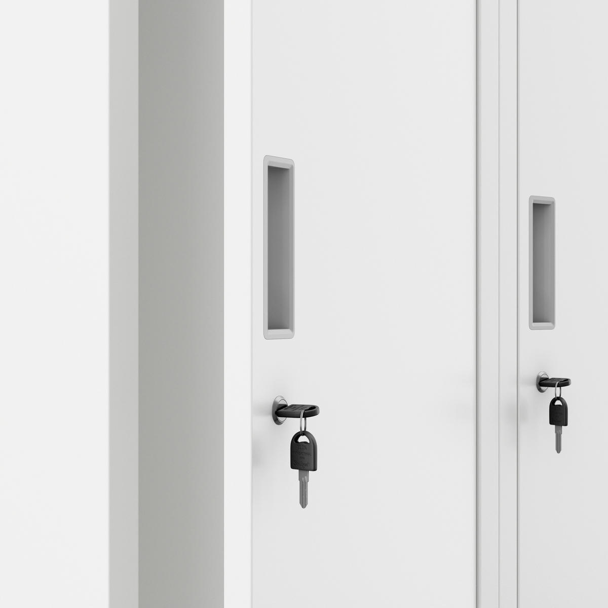 METALL-ARBEITSSCHRANK KACPER D600 - Weiß, Metall (80/180/60cm)